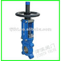 Wafer soft sealing knife gate valve service valve